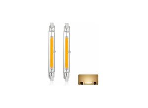 7007957401525 - R7S LED-Glühbirne 118 mm 20 w dimmbar Warmweiß 3000 k 3000 lm linear ersetzt J118 300 w Halogenlampe 360-Grad-Beleuchtung flimmerfrei R7S