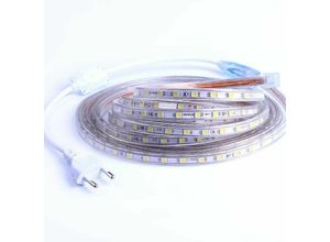 7007957640757 - Lablanc - 1m LED-Streifen - warmweiß 5050 SMD-Streifen 60 Leds m helle Hintergrundbeleuchtung 220V 230V-Streifen IP65 wasserdicht DIY-Dekoration