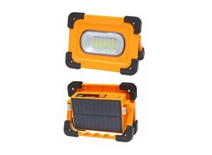 7007957713598 - Wiederaufladbares LED-Flutlicht-Solar-Arbeitslicht wasserdichter tragbarer Sicherheitsscheinwerfer 9000-mAh-Akku für Camping Autowartung