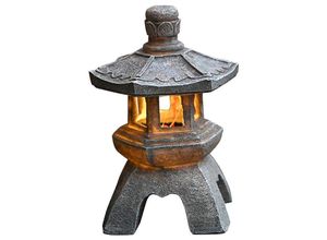 7007957751767 - Solar-Gartenlaterne asiatische Zen-Dekoration für Landschaft Balkon Garten Terrasse Veranda Terrasse Kunstharz graues Stein-Finish - Lablanc 7007957751767 - Solar-Gartenlaterne asiatische Zen-Dekoration für Landschaft Balkon Garten Terrasse Veranda Terrasse Kunstharz graues Stein-Finish - Lablanc