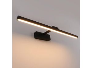 7007957756564 - Lablanc - LED-Badezimmerspiegellampe 50 cm 12 w 1170 Lumen IP44 wasserdichte Wandleuchte 180° drehbar moderne Spiegelleuchte Warmweiß 3000 k