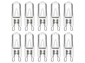 7007958013307 - Jalleria - G9-Halogenlampe 40 w 230 v 480 lm 2900 k warmweiß dimmbar G9-Kapselbirnen für Kronleuchter Landschaftslampen Wandleuchten