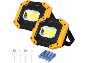 7007958241182 - Wiederaufladbares LED-Flutlicht 30 W 2000 lm T-SUN Baustellen-Flutlicht Arbeitslicht mit 4 x 18650-Akku 3 Modi tragbare Laterne 7007958241182 - Wiederaufladbares LED-Flutlicht 30 W 2000 lm T-SUN Baustellen-Flutlicht Arbeitslicht mit 4 x 18650-Akku 3 Modi tragbare Laterne