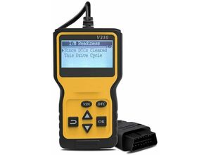 7007958333979 - Jalleria - OBD2-Autoscanner Autodiagnosetool Scanner Autoleser französischer OBDII-Leser Lesen und löschen Sie Motorfehlercodes um Motorfehler