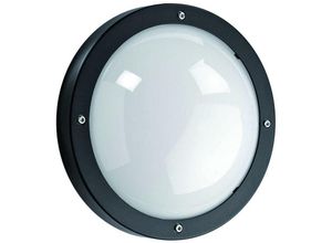 7021986445718 - LED-Sensorleuchte 12W primo 3000K 840lm sw mt Konv IP65 Ø270mm Kstopal 644571 - Sg Leuchten