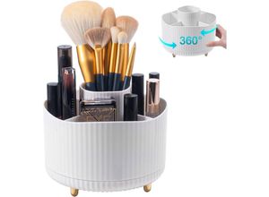 7022896508654 - Make-up-Organizer 360° drehbarer Pinsel-Organizer multifunktionale Kosmetik-Aufbewahrung für Raumdekoration Schminktisch Schlafzimmer Badezimmer 7022896508654 - Make-up-Organizer 360° drehbarer Pinsel-Organizer multifunktionale Kosmetik-Aufbewahrung für Raumdekoration Schminktisch Schlafzimmer Badezimmer