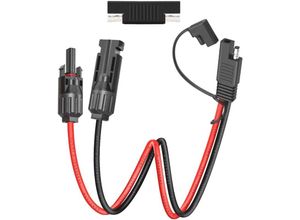 7022896878511 - Ahlsen - Solar-PV-zu-SAE-Stecker 10 awg PV-Kabel für Solarmodule Batterieladegerät (Solar-PV-SAE-Stecker)