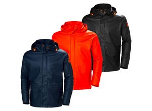 7040055866933 - Gale Rain Wasserdichte Arbeitsjacke - m - Schwarze - Schwarze - Helly Hansen