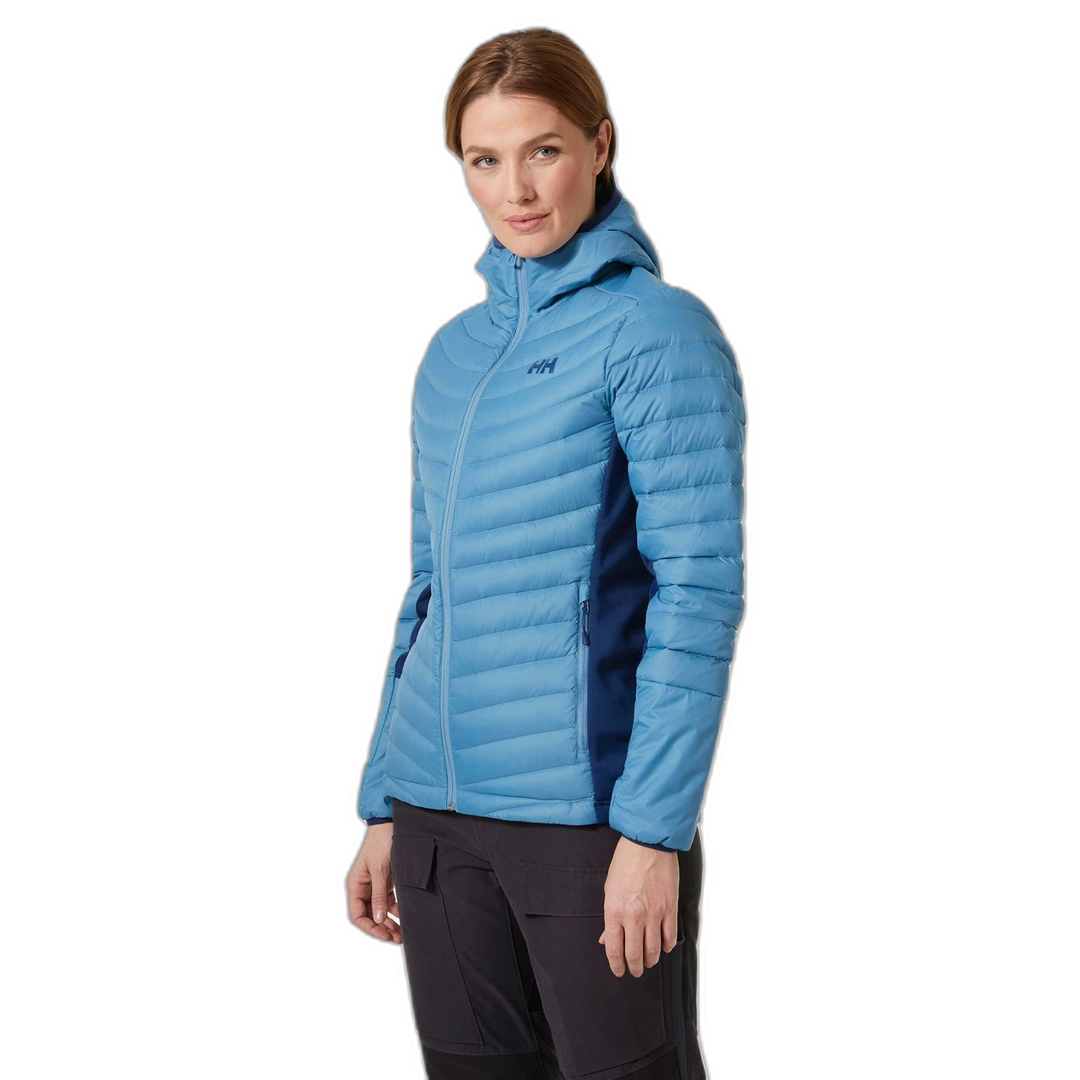 7040057972779 - Daunenjacke mit Kapuze Damen Verglass Hybrid ins