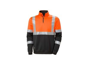 7040058447429 - Helly Hansen - Workwear Addvis Half Zip Sweatshirt orange l - Orange