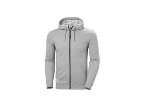 7040058781912 - Workwear Classic Zip Hoodie grey melange 2XL - grey melange