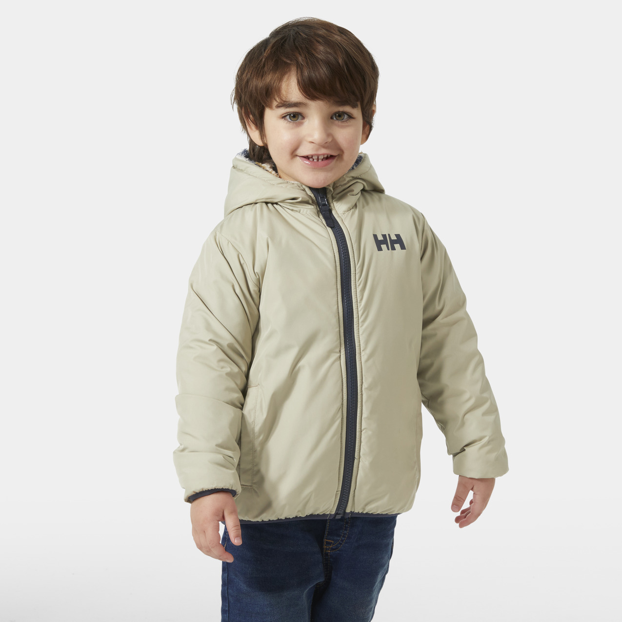 7042040080065 - Wendbare Kapuzenfleecejacke für Kinder Champ