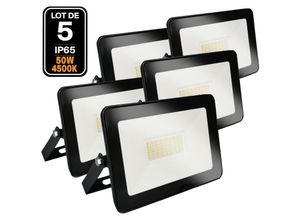 7061113652190 - Europalamp - 5 Fluter led 50W Ipad Neutralweiß 4000K Hohe Helligkeit