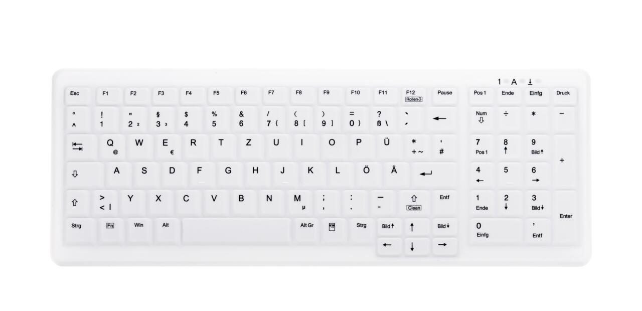 7061113670460 - CHERRY ACTIVE KEY MTA AK-C7000 Wireless DE-Layout weiÃŸ IP68 AK-C7000F-FUS-W GE