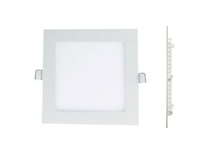 7061117900518 - Europalamp - LED-Einbaustrahler Quadrat Etra-Platte 15W - Neutralweiß 4500K