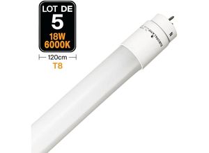 7061119506961 - 5 Röhren Neon LED 18W 120cm T8 Blanc Froid 6000K Gamme Pro 18W 120cm T8 Blanc Froid 6000K Gamme Pro