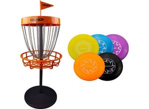 7090008416678 - Guru Disc Golf Mini Basket Set inkl 5 Scheiben