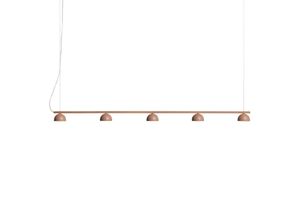 7090018211553 - Blush LED-Hängeleuchte 5-flg beige