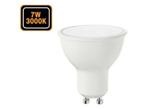 7141143768792 - Europalamp - Ampoule GU10 7W eq 50W Blanc Chaud 3000k Haute Luminosité