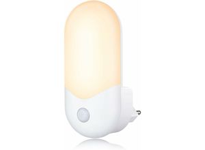 7148556127062 - Nachtlicht Steckdose Steckdosenlampe Kinder - led Steckdosenlicht Kinderzimmer Nachtlampe WarmWeiß Orientierungslicht mit Dämmerungssensor für Baby