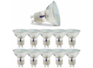 7280472793256 - ZMH - GU10 led Gluehbirne Warmweiß Leuchtmittel Glühlampe PAR16 Einbaustrahler Abstrahlwinkel 120 Grad Strahler Spot 2700K Küchenlampe Deckenstrahler