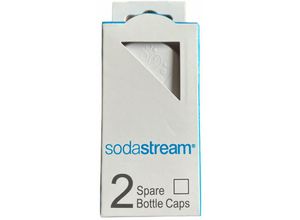 7290002793120 - SodaStream 2 Deckel Caps Ersatzverschluss für Kunststoffflaschen Weiß