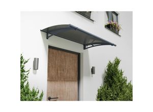 7290010027750 - Canopia Aquila Vordach solar grau klar 1505x915x175 in cm (LxBxH)