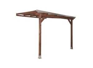 7290108136739 - Palram - Canopia Holz Terrassenüberdachung Juniper 3x3m