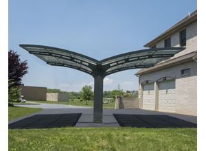 7290108137163 - Carport Arizona Wave 495 x 578 cm Anthrazit - Wings & Arch