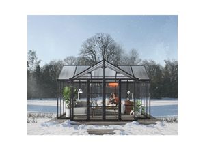 7290108610376 - Canopia by Palram Triomphe Gardenchalet schwarz 16 m²