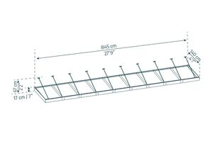 7290108611403 - Vordach Sophia XL 85x14 anthrazit