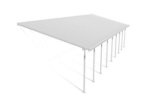 7290108611793 - Terrassendach Feria 1276x380cm Weiss