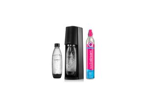 7290113764231 - Soda Maker Terra Valuepack qc black Schwarz incl 2 bottles (1012812310) (Terra czarny+ 2 butelki) - Sodastream