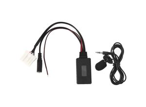 7295823839859 - Ejlife - Dioche AUX-IN-Kabeladapter AUX-IN-Kabel Adapter Auto Bluetooth 50 Mikrofon Fit für Mazda 2 3 5 6 Rx8