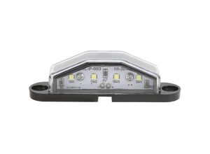 7295824469178 - EjLife Kennzeichenbeleuchtung wasserdicht Kennzeichenbeleuchtung 4 LEDs 10 30 V IP67 langlebig wasserdicht für Anhänger RV Van LKW