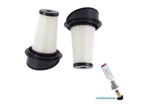 7295824478521 - Ejlife - 2 Stück Staubfilter füR ZR005201 2950 RH6543 RH6545WH abs Hocheffizienter Wiederverwendbarer Waschbarer Filter Ersatz füR Staubsauger