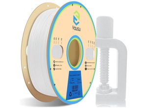 7295824510351 - EjLife PP-Filament 175 mm funktionelles 3D-Druckfilament für FDM-3D-Drucker Maßgenauigkeit + - 002 mm 1 kg Spule weißes PP