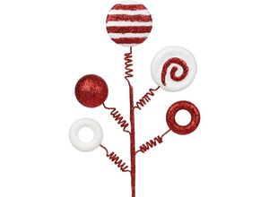 7295824518357 - Weihnachtsbonbons aus Schaumstoff zum Schneiden kreative Simulation rot 42 cm (Walzdraht) - Ejlife