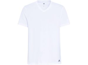 7297624030992 - adidas Active Core Cotton Unterziehshirt 3er-Pack V-Ausschnitt für Herren weiß M