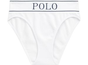 7297624129658 - POLO RALPH LAUREN Seamless Rib Slip Logo-Bund für Damen weiß L