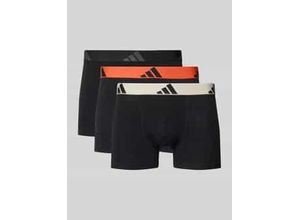 7297624406957 - Slim Fit Trunks mit Logo-Stitching Modell Active im 3er-Pack