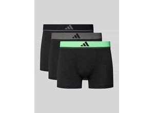 7297624408050 - Slim Fit Trunks mit Logo-Stitching Modell Active im 3er-Pack