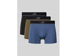 7297624408128 - Slim Fit Trunks mit Logo-Stitching Modell Active im 3er-Pack