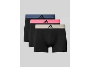 7297624408142 - Slim Fit Trunks mit Logo-Stitching Modell Active im 3er-Pack