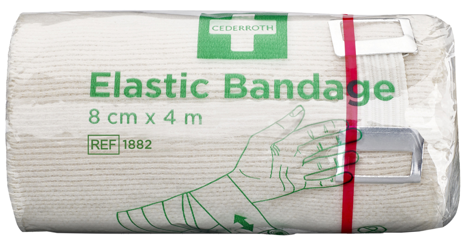 7310611882012 - CEDERROTH Elastischer Verband (B)80 mm x (L)4 m