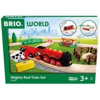 7312350360295 - World Rote Lola Bauernhof Zugset Bahn