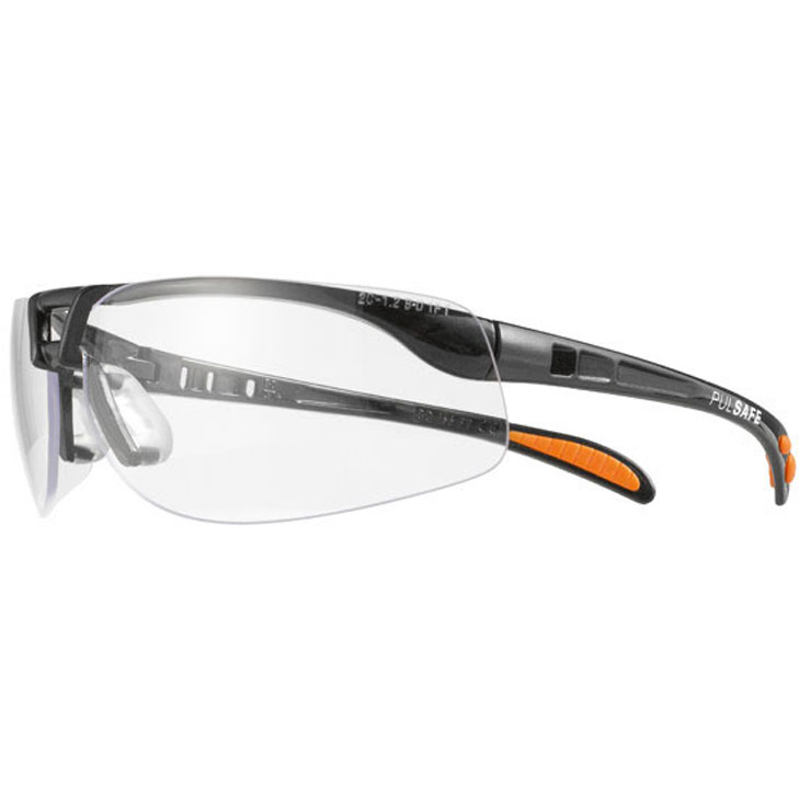 7312550156896 - Brille Protege I 0 kratzfest schwarz silber - Honeywell