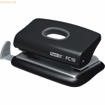 7313466385011 - Locher FC10 23638501 schwarz bis 1mm 10 Blatt mit Anschlagschiene 7313466385011 Rapid