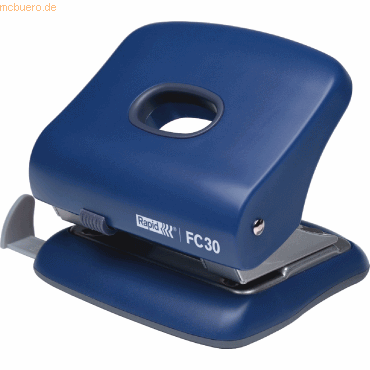 7313466394020 - Bürolocher FC30 23639402 blau bis 3mm 30 Blatt mit Anschlagschiene 7313466394020 Rapid