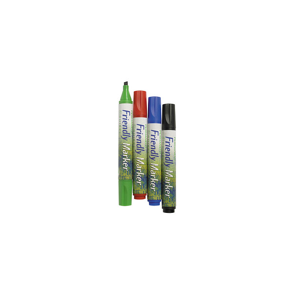 7313790161503 - Friendly Medium Permanentmarker-Set farbsortiert 10 - 50 mm 7313790161503 BALLOGRAF 4 Stück